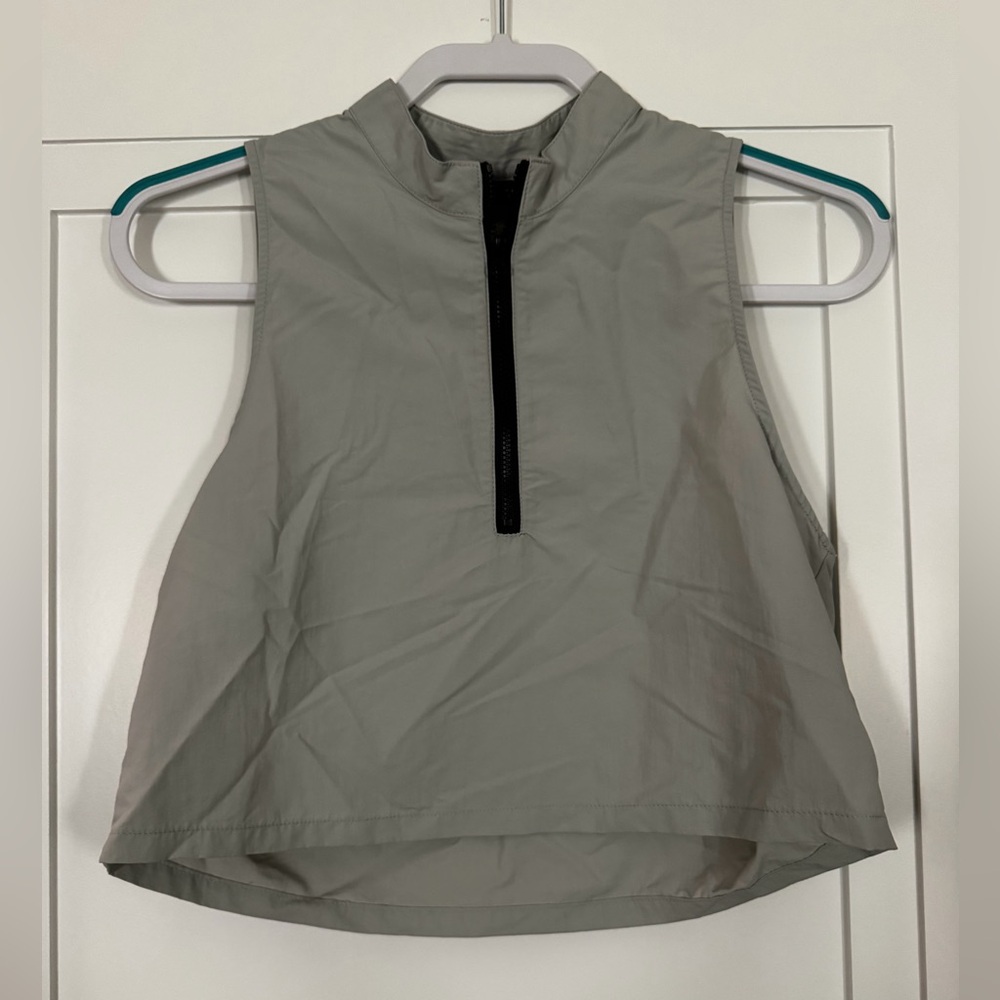 Zara Light Gray Sleeveless Tank Top